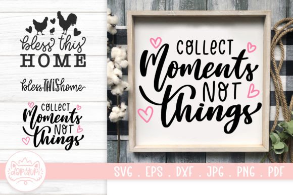 Download Farmhouse Sign SVG Cut File - House Collection