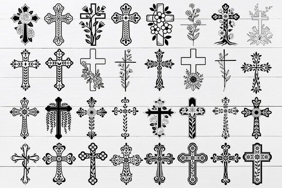 Download Floral Cross SVG Bundle - Cross svg bundle Collection