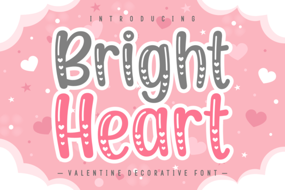 Download Bright Heart Font&nbsp; - Art Collection