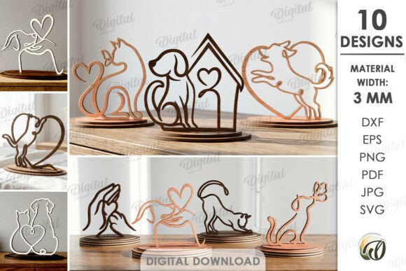Download Perts Line Art Bundle Laser Cut - Art Collection
