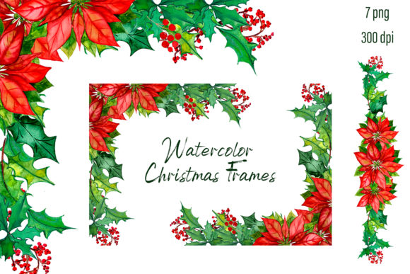 Download Christmas Wreath Poinsettia Clipart - Art Collection