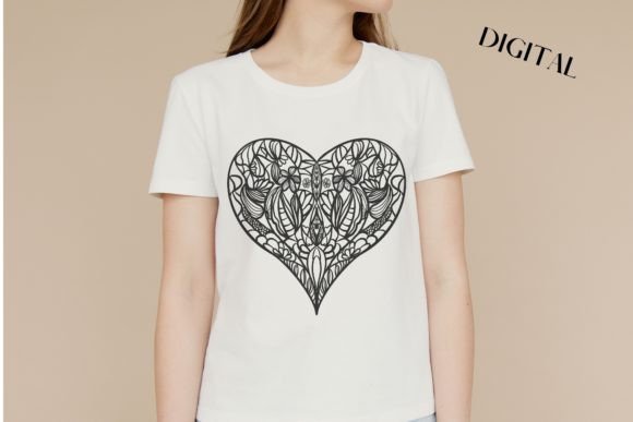 Download Black Heart Unique Design PNG SVG - Art Collection