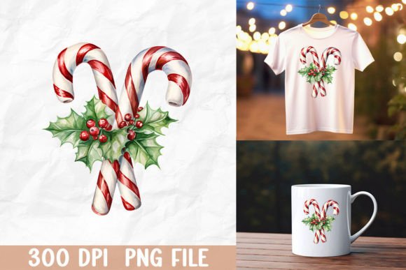 Download Candy Cane Heart Festivity - Art Collection