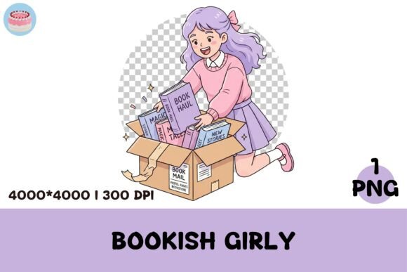 Download Book Haul Girl Clipart - Art Collection