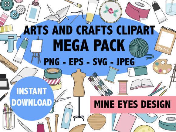 Download Arts and Crafts Mega Pack - Art Collection