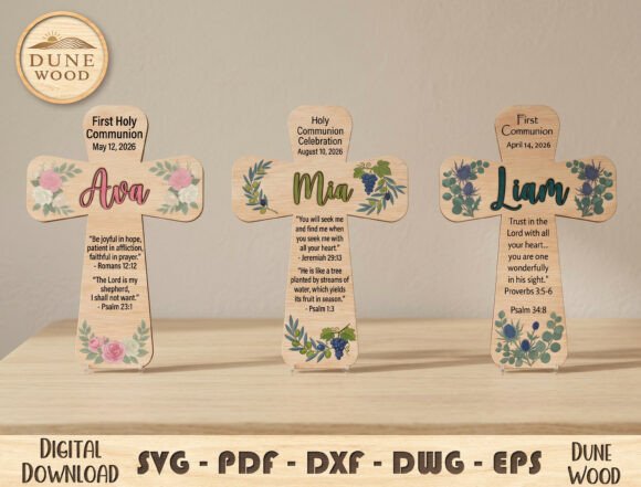 Download First Communion Cross SVG Bundle - Cross svg bundle Collection