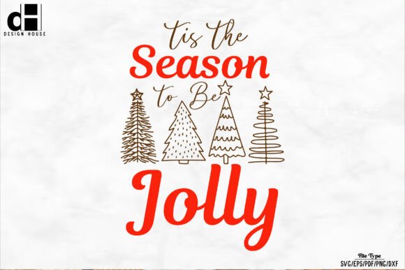 Download Hand Drawn Christmas Tree Jolly SVG PNG - Premium Resources
