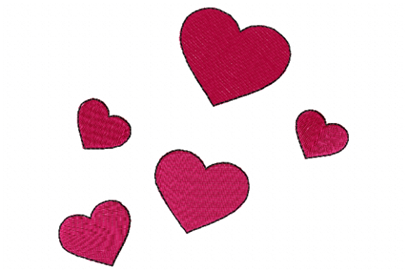 Download Five Hearts - Art Collection