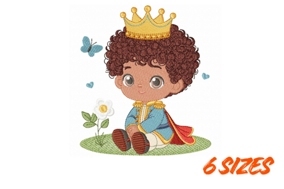 Download Cute Little Prince Embroidery Art - Art Collection