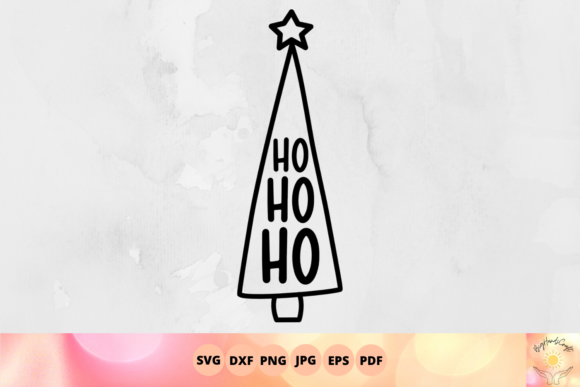 Download Ho Ho Ho - Hand Drawn Christmas Tree Svg - Hand drawn christmas tree svg Collection